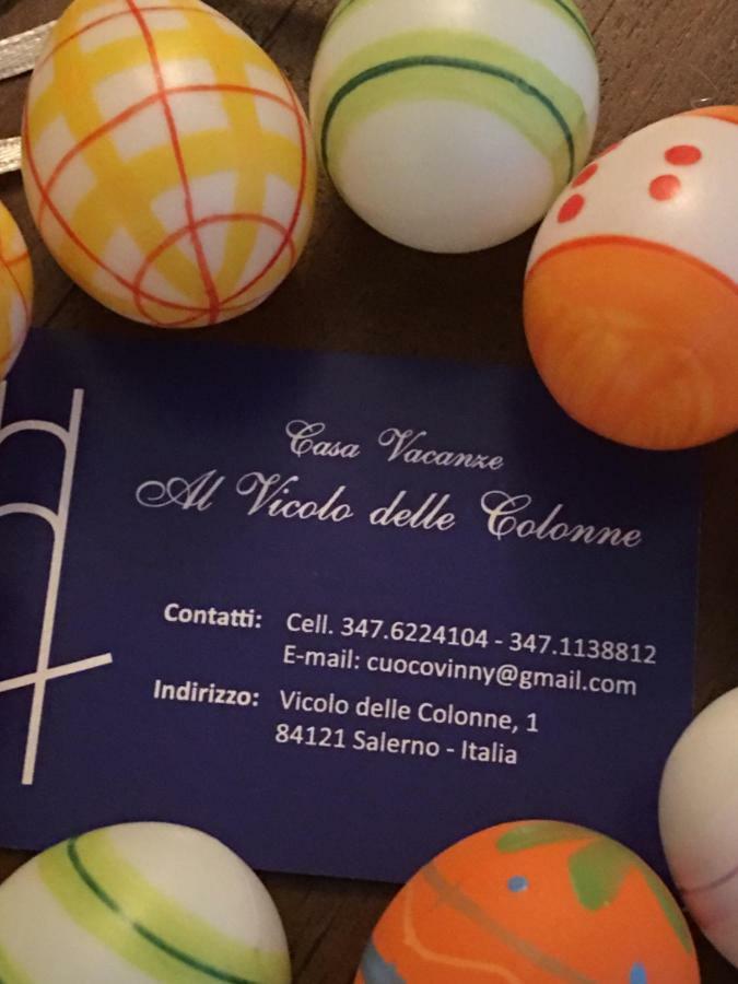 Casa Vacanza "Al Vicolo Delle Colonne" Salernes Extérieur photo